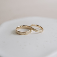 Obrączki Ślubne - kora drewna 3mm i 4mm