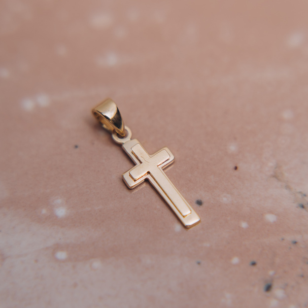 Krzyżyk Złoty „Dar Miłości”- 585