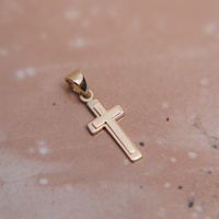 Krzyżyk Złoty „Dar Miłości”- 585