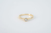 Pierścionek z brylantem 0.21 ct