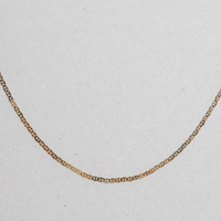 Łańcuszek złoty "gucci" - 585, 50 cm (delikatny)