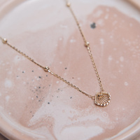 Złoty Naszyjnik z Muszelką  - 585