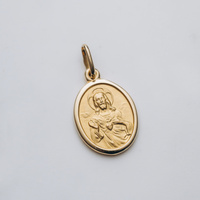 Klasyczny Szkaplerz dwustronny, owalna -  585