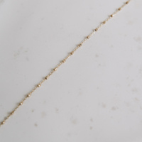 Bransoletka złota z  drobnymi kuleczkami, dookoła - 585